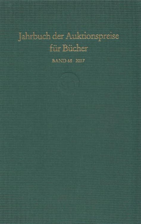 jahrbuch auktionspreise b cher handschriften autographen Reader