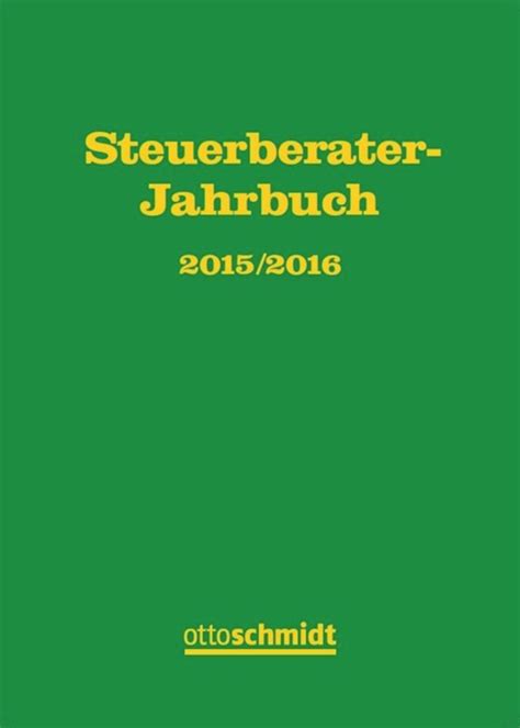 jahrbuch bundesverbands steuerberater 2015 bundesverband Epub