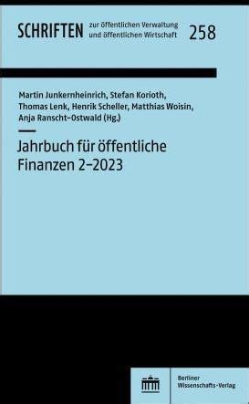 jahrbuch f r ffentliche finanzen 2015 PDF