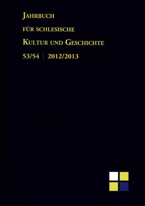 jahrbuch schlesische kultur geschichte band PDF