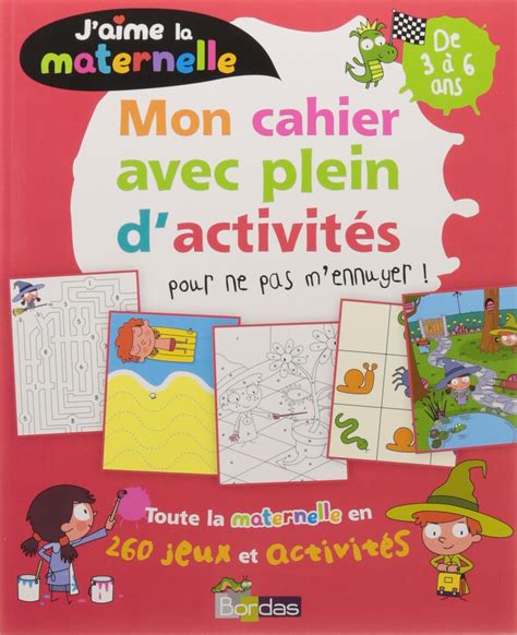 jaime la maternelle mon cahier avec Doc