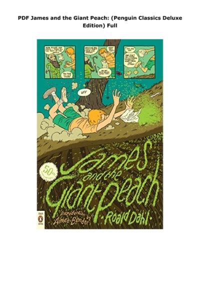 james and the giant peach penguin classics deluxe edition Kindle Editon