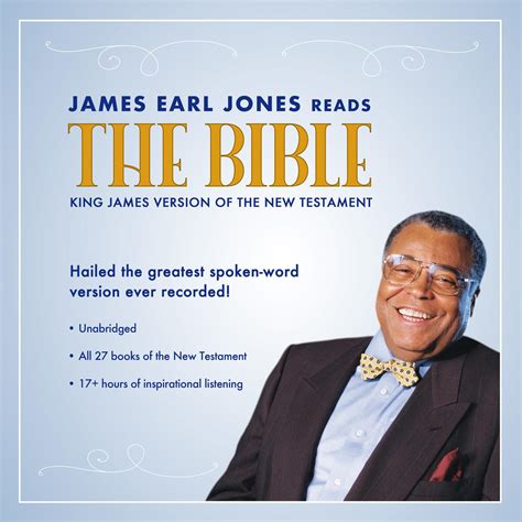 james earl jones reads the bible the new testament Kindle Editon