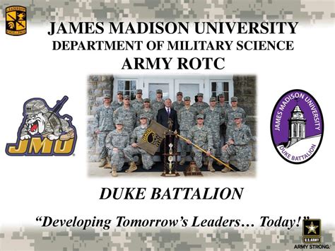 james madison university rotc