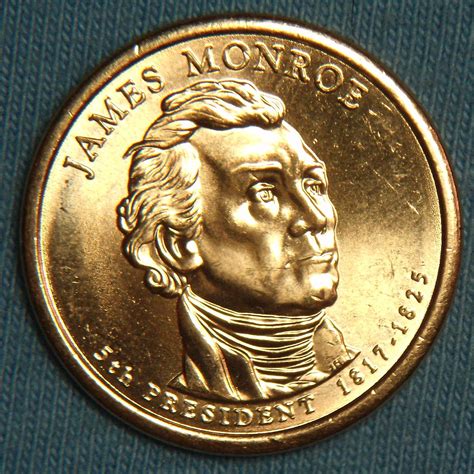 james monroe gold dollar