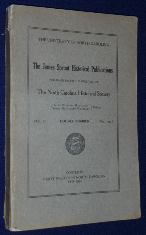 james sprunt review volume i number 1 november 1972 Kindle Editon