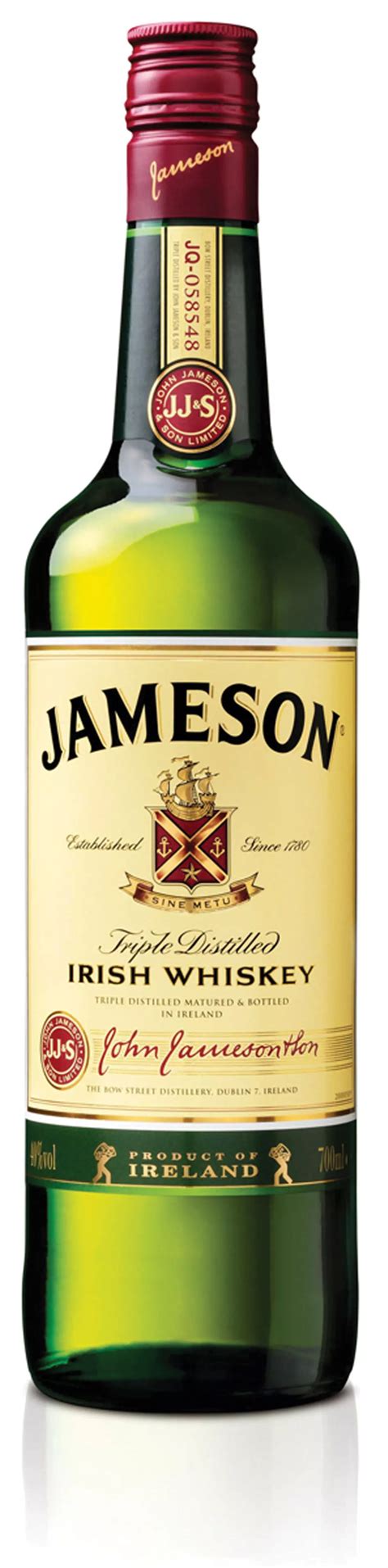 jameson whiskey abv