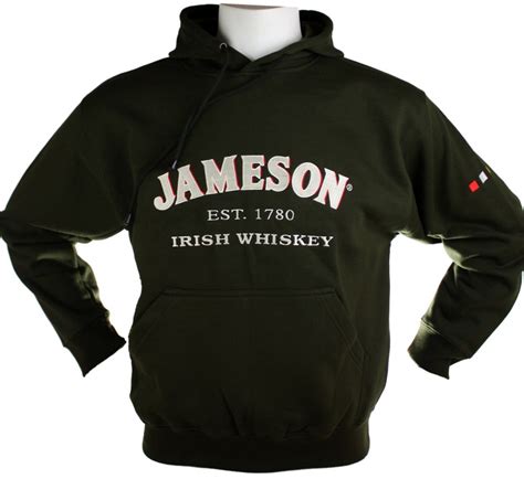 jameson whiskey hooded sweatshirt