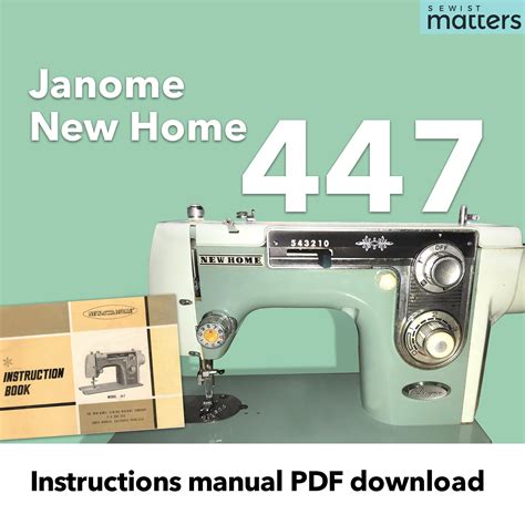 janome 372 manual pdf Reader