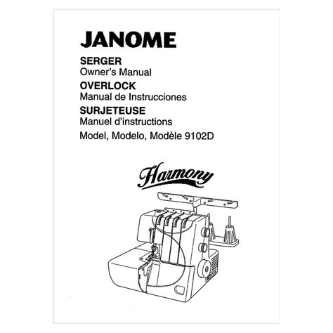 janome 9102d manual Ebook PDF