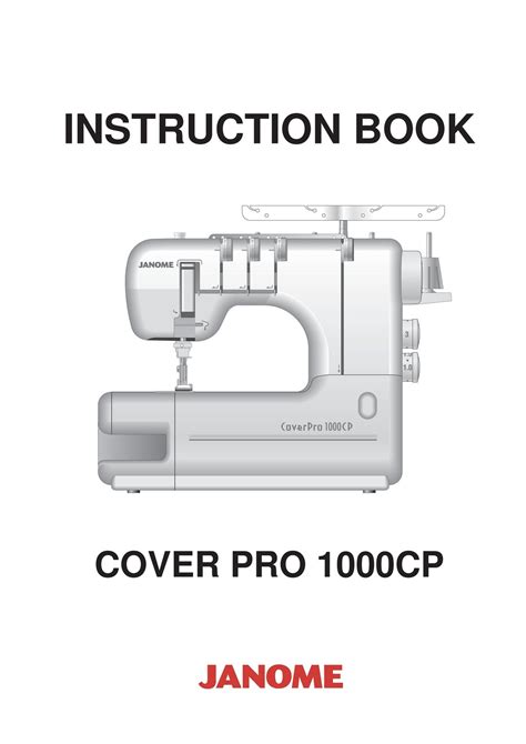 janome coverpro 1000cp user guide Reader