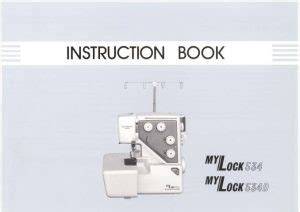 janome mylock 534d manual PDF