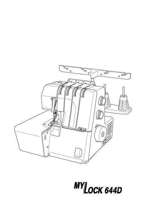 janome mylock 644d manual Reader