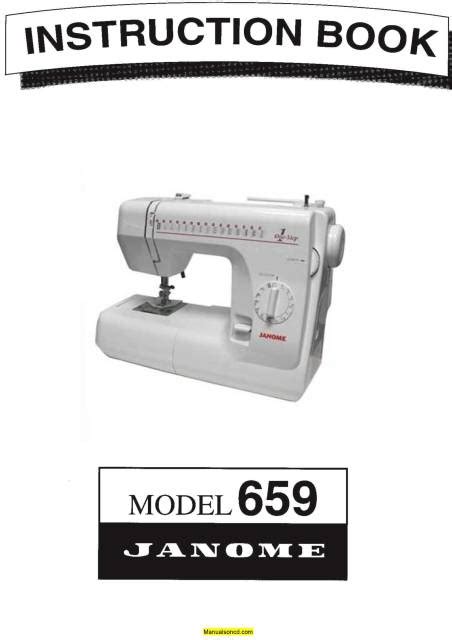 janome one step 659 manual Ebook Doc