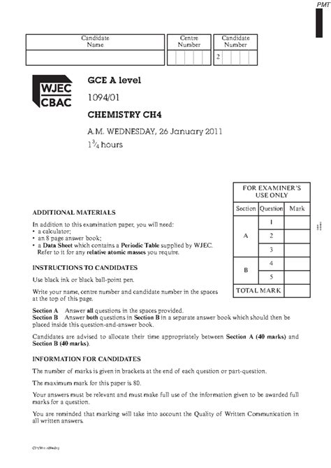 january 2014 ph1 wjec question paper Doc