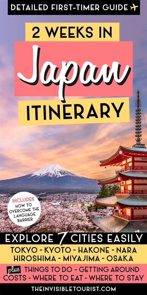 japan in two weeks itinerary