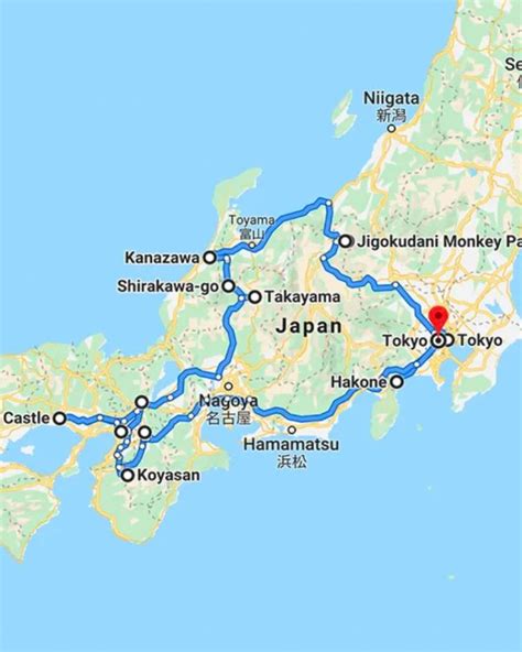 japan itinerary two weeks