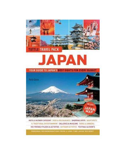 japan tuttle travel pack your guide to japans best sights for every budget travel guide and map Epub