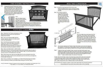 jardine windsor single crib dv623bc dv628bc user guide Doc