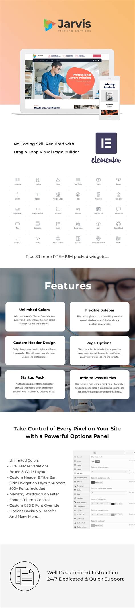 jarvis wordpress theme documentation Epub