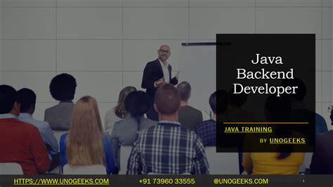 java backend developer