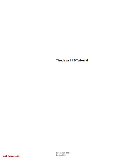 java ee6 pocket guide Reader