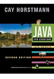 java for everyone late objects 2nd edition PDF