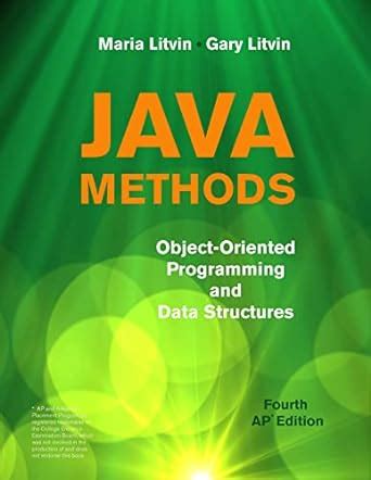 java methods object oriented programming structures Kindle Editon