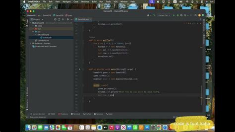 Java Project Walkthrough