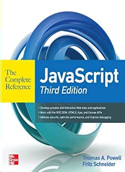 javascript the complete reference 3rd edition Ebook PDF