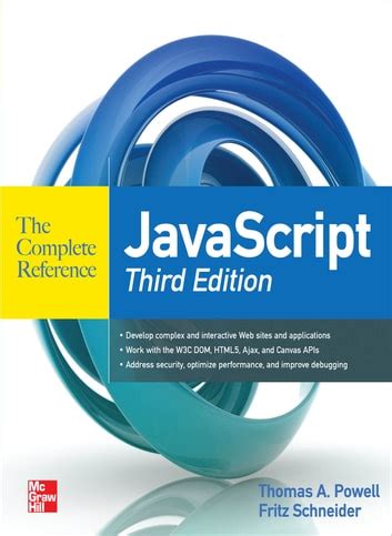 javascript the complete reference 3rd edition Ebook PDF