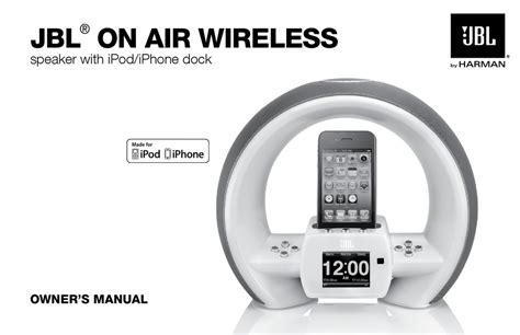 jbl on air wireless manual Epub