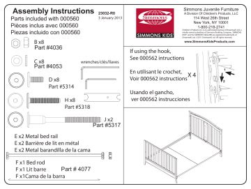 jc penney 343 5103 mission bed rails assembly user guide Epub