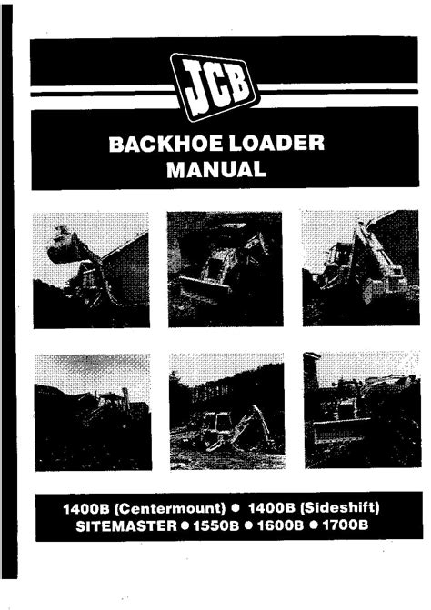 jcb 1400b operator manual pdf PDF