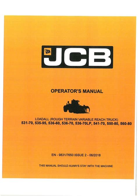 jcb 541 70 operators manual Doc