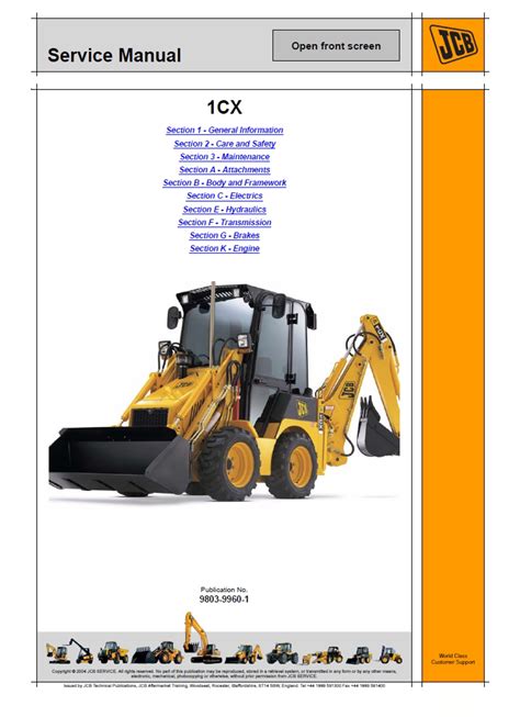 jcb compact service manuals key generator Epub