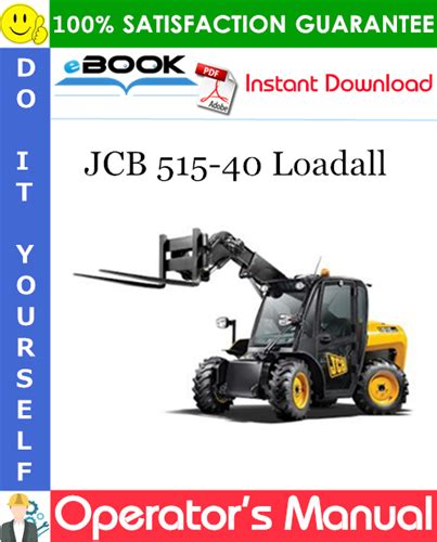 jcb operator manual 515 40 Kindle Editon