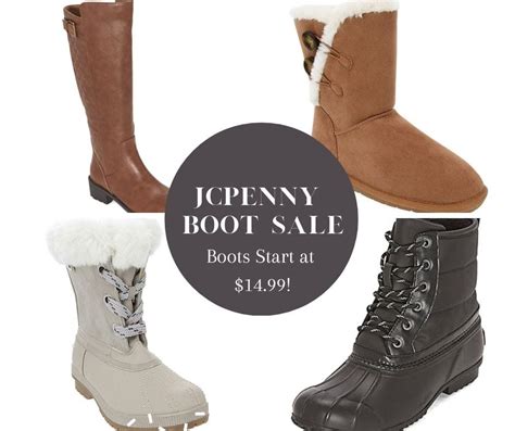 jcpenney boot sale