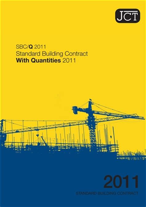 jct standard building contract 2011 sbcq Reader