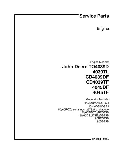 jd 4039t service manual Epub