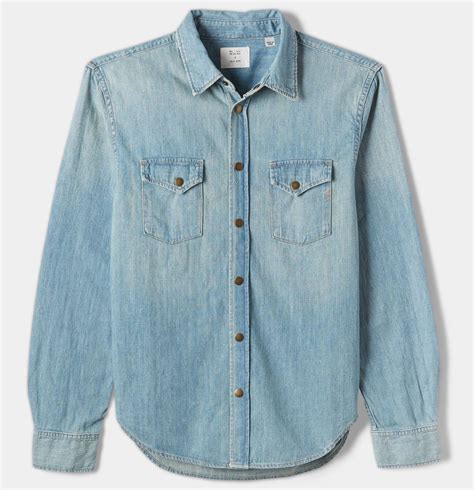 jean chambray shirt