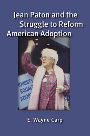 jean paton and the struggle to reform american adoption Doc