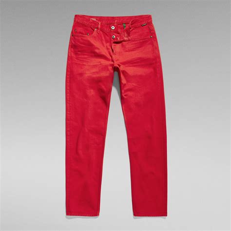 jeans red