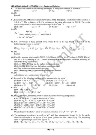 jee main 2014 paper 2 solutions for code k Epub