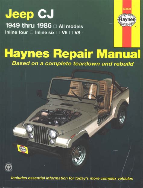 jeep cj repair manual Doc