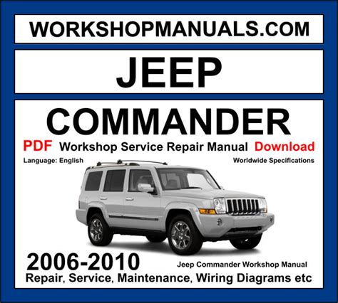 jeep commander manual pdf PDF