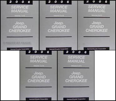 jeep grand cherokee repair manual 2006 PDF