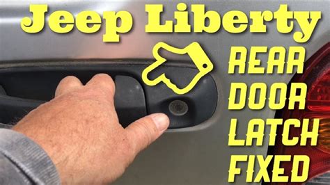 jeep liberty door lock problem Reader