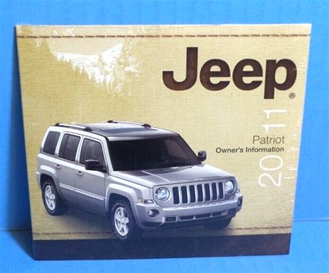 jeep patriot owners manual 2011 Kindle Editon