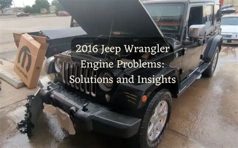 jeep wrangler 38 engine problems Kindle Editon